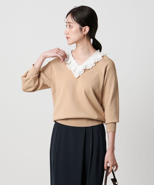 UNITED ARROWS（ユナイテッドアローズ） ニット セーター スカラップ