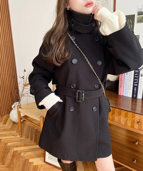 HYKE（ハイク） トレンチコート 2 ブラウン レディース : ZOZOTOWN