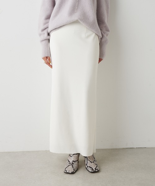 Whim Gazette（ウィム ガゼット） スカート ジャージーIラインロング