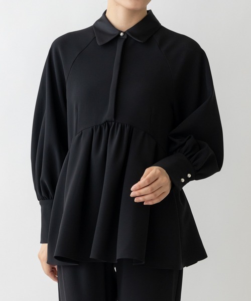 Sono（ソーノ） ブラウス シャツ 「SONO/ソーノ」「SONO NAVY/ソーノ