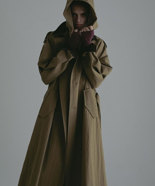 ETRE TOKYO（エトレトウキョウ） トレンチコート コート フード
