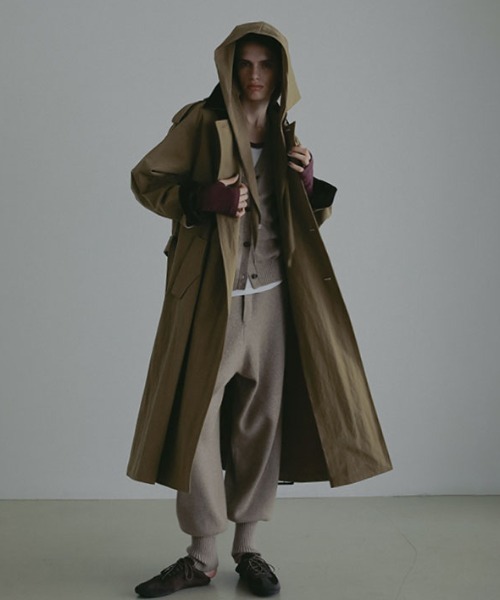 ETRE TOKYO（エトレトウキョウ） トレンチコート コート フード