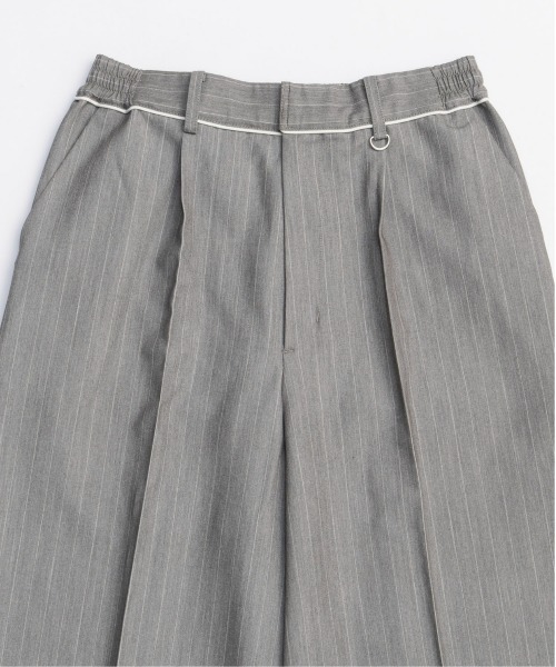 MAISON SPECIAL（メゾンスペシャル） スラックス パンツ Pinstripe