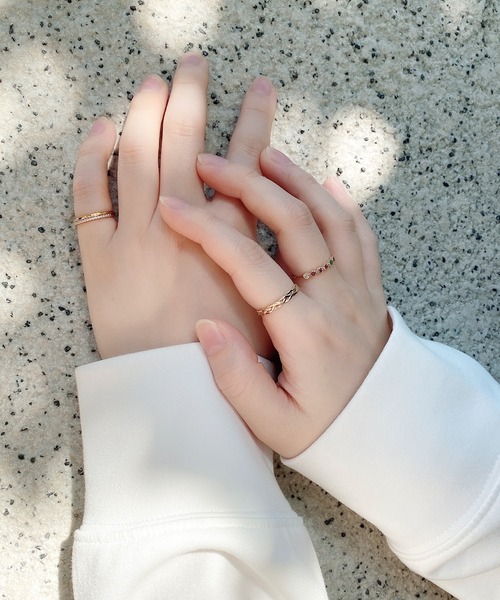 BLOOM（ブルーム） 指輪 リング シルバー キュービックジルコニア