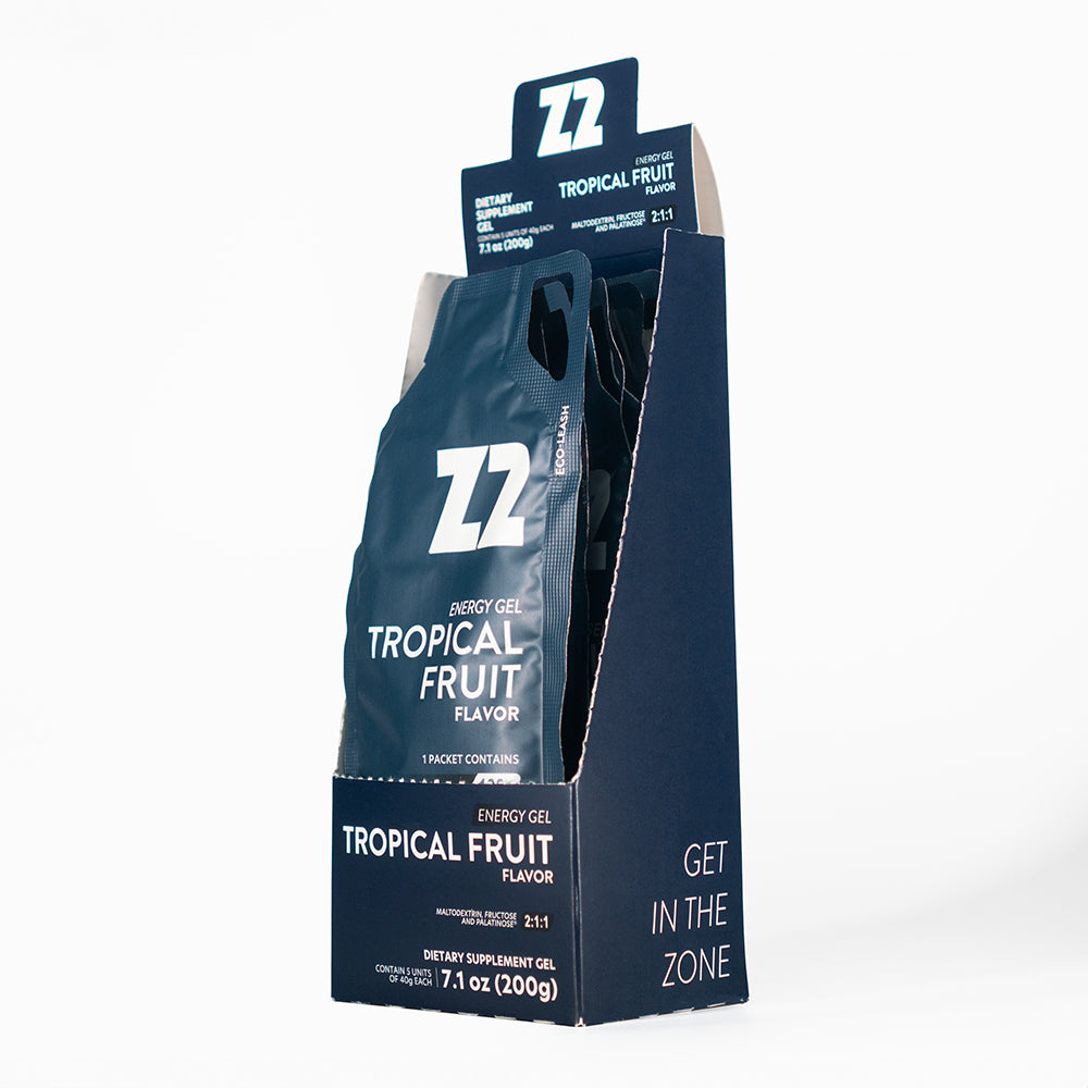 Energy Gel Z2 Tropical Fruit | 5-Count Pack – Z2 Performance US