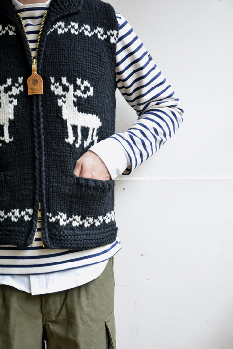 Canadian Sweater（カナディアンセーター） カウチンベスト - ZABOU BLOG
