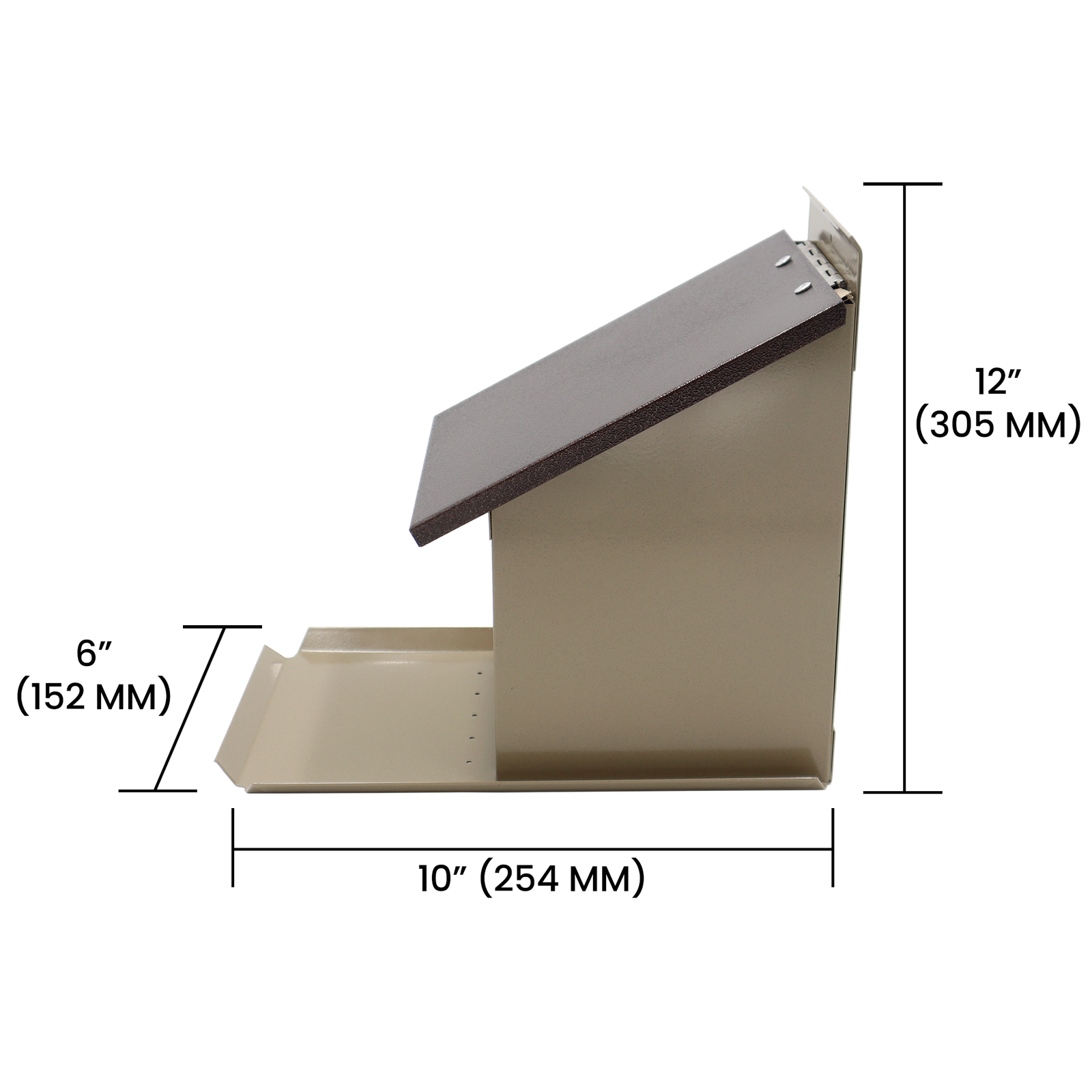 Zenport Z38079 Squirrel Lunch Box Hopper Bird Feeder - Zenport