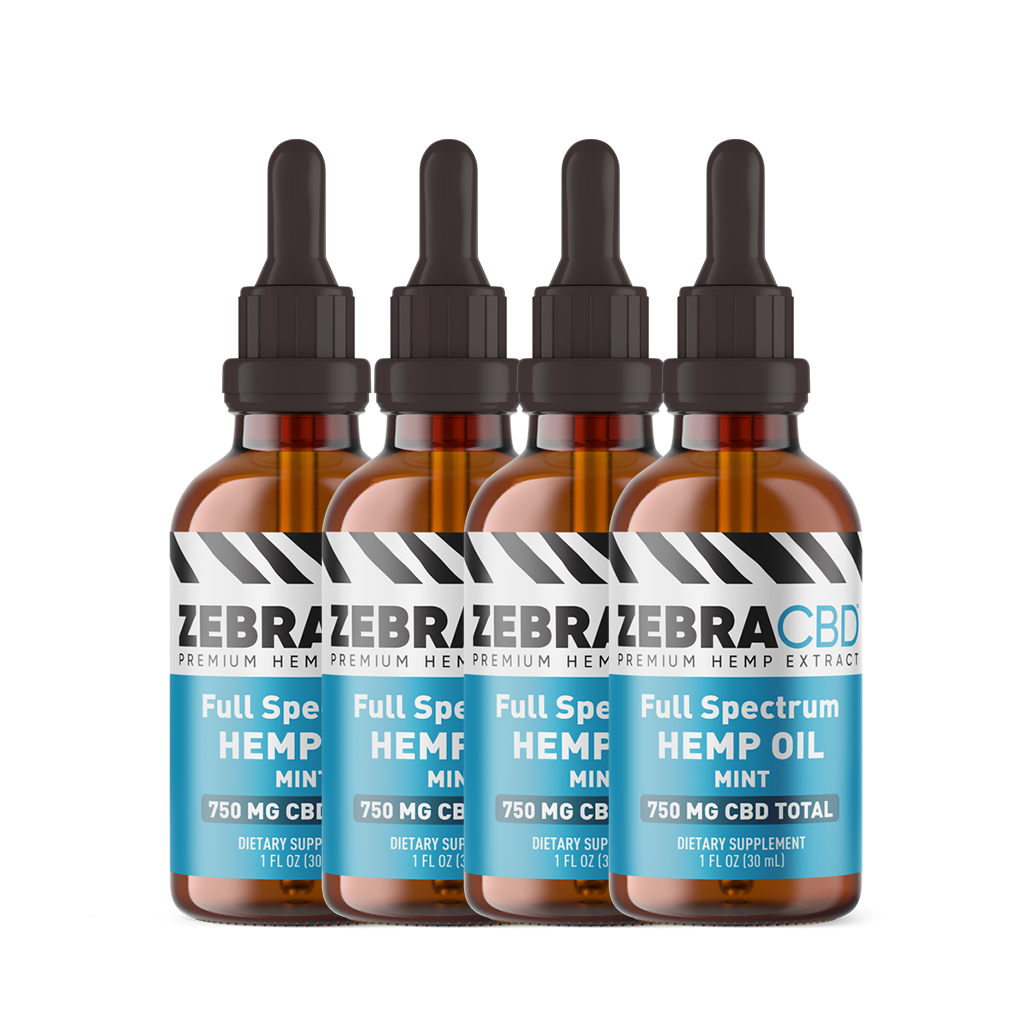 Full Spectrum CBD Oil Blend | Zebra CBD