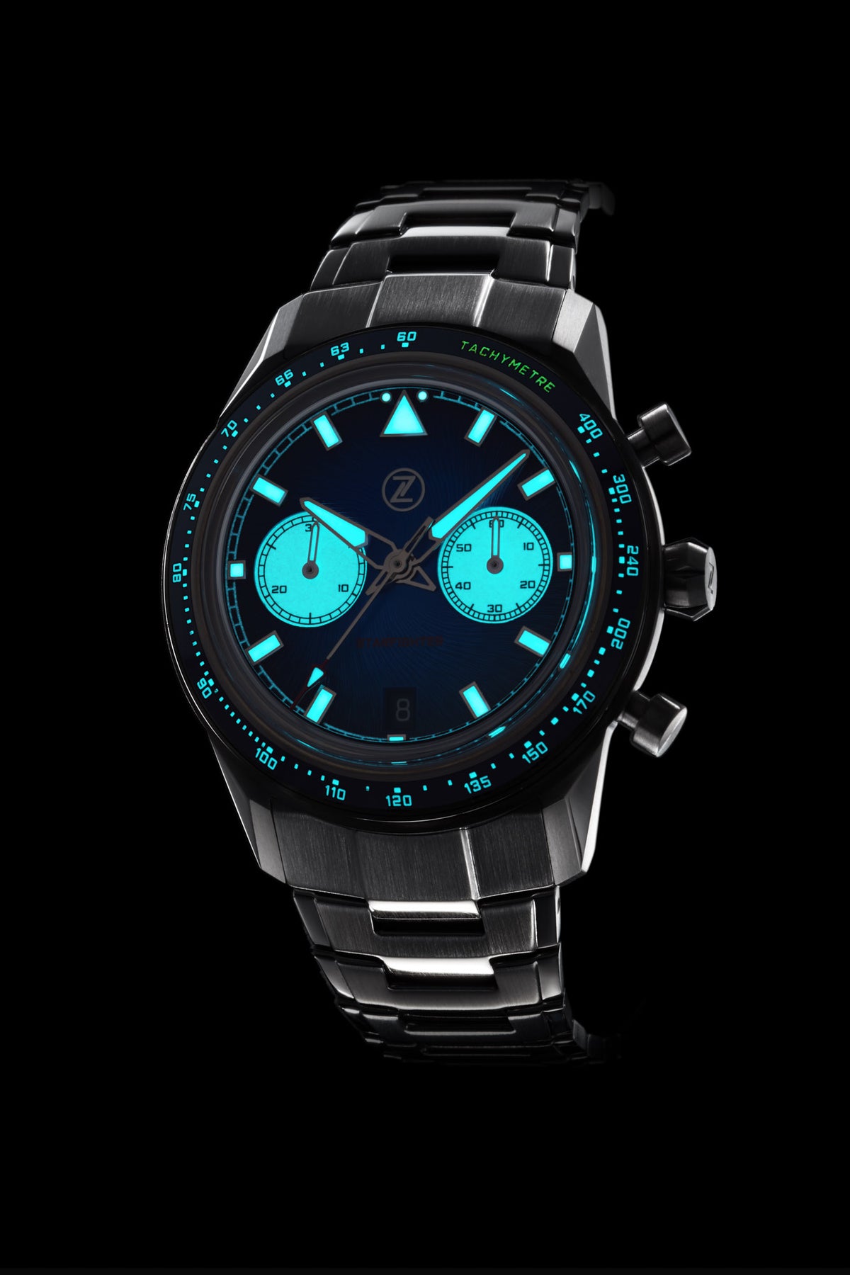 Starfighter Chronograph 'Midnight Blue' – Zelos Watches