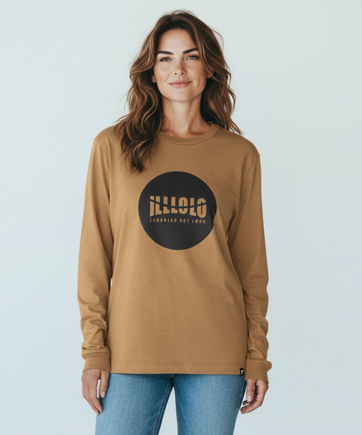 NIKKE AXIO（ニッケ アクシオ）ウールロングロゴTシャツ（ユニセックス