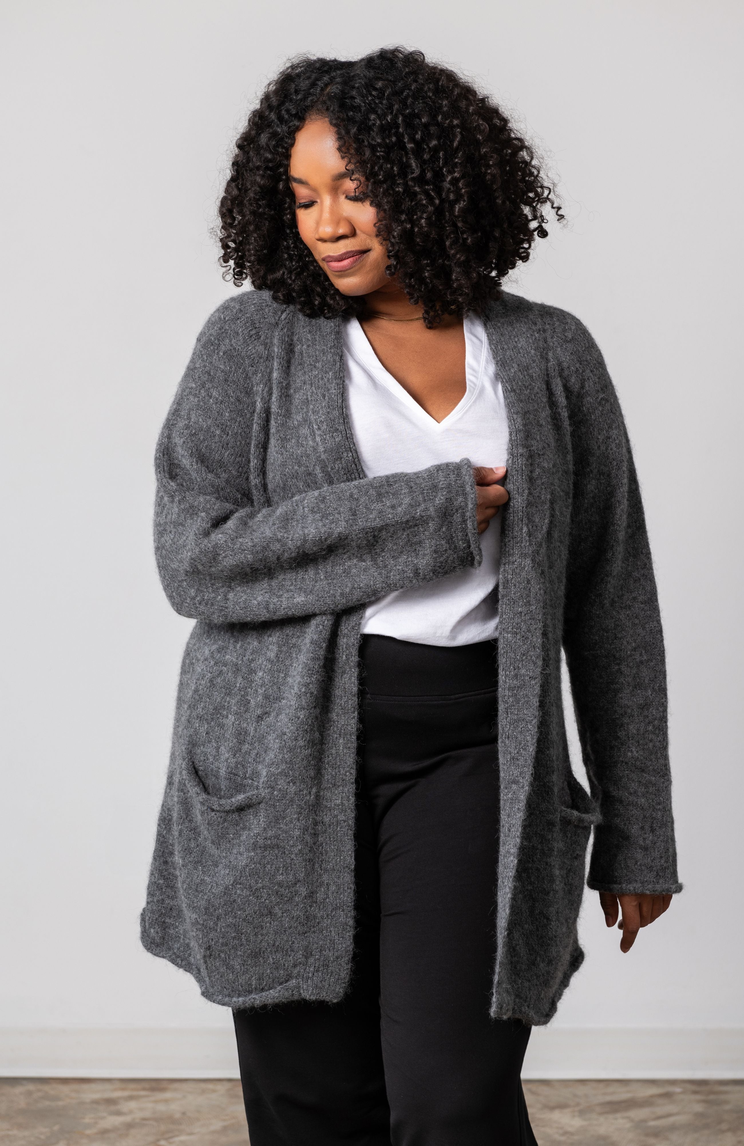 The Cozy Alpaca Cardigan – zestt llc