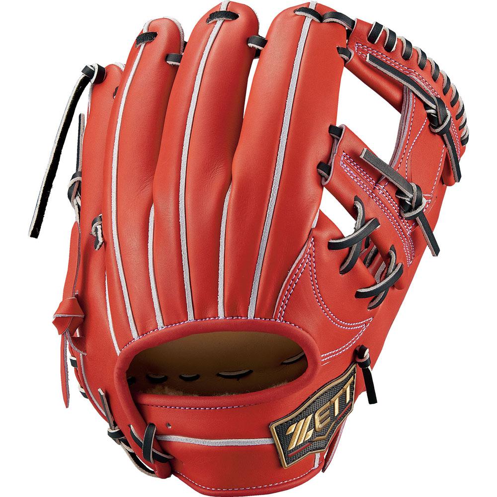 ZETT PROTAK 硬式グローブ 右投げ用 赤 ZETT PROTAK 硬式グローブ 右