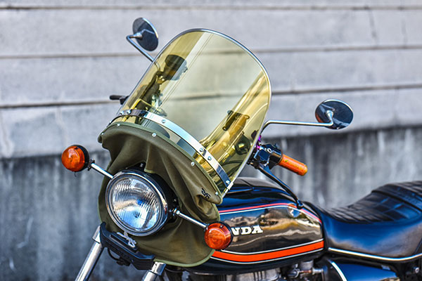 サンパチ風防/キバミ | 旧車バイクカスタムパーツのゼットファーザー