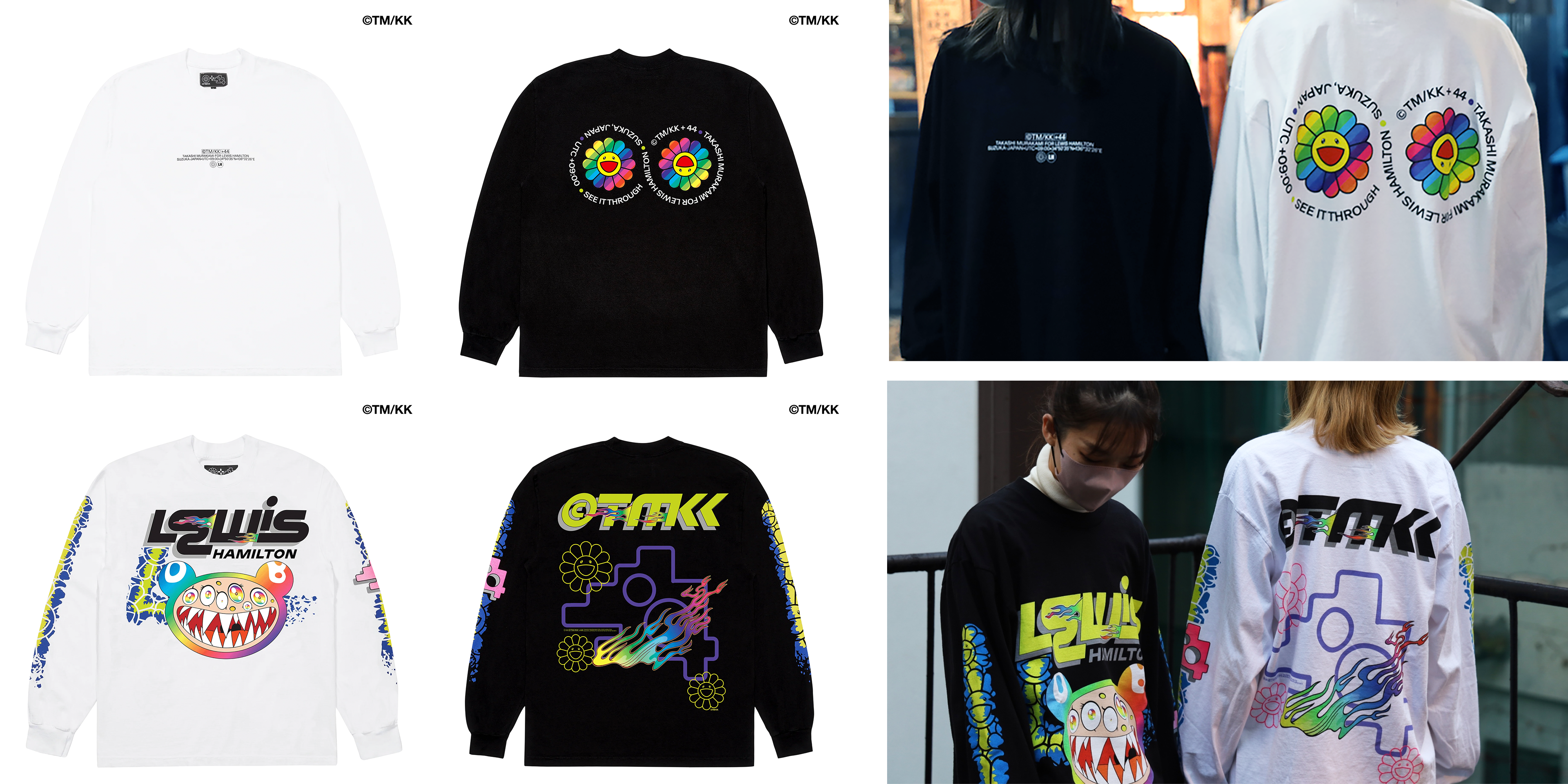 12月22日(木)20時よりWEBサイトにて、ルイス・ハミルトン×村上隆コラボ