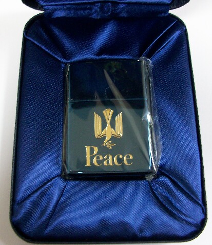 Peace！ピース ブルーチタン JT 2007 キャンペーン ZIPPO！おまけ