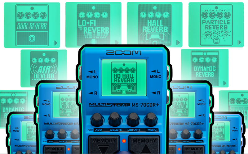 MS-70CDR+ MultiStomp for Guitarists | Buy Now | ZOOM