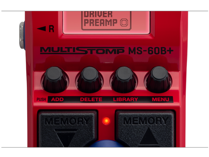 ZOOM MS-60B+ MultiStomp | ZOOM