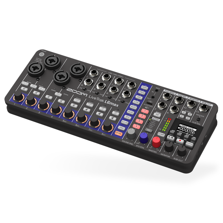 L6max Digital Mixer/Recorder | Buy Now | ZOOM