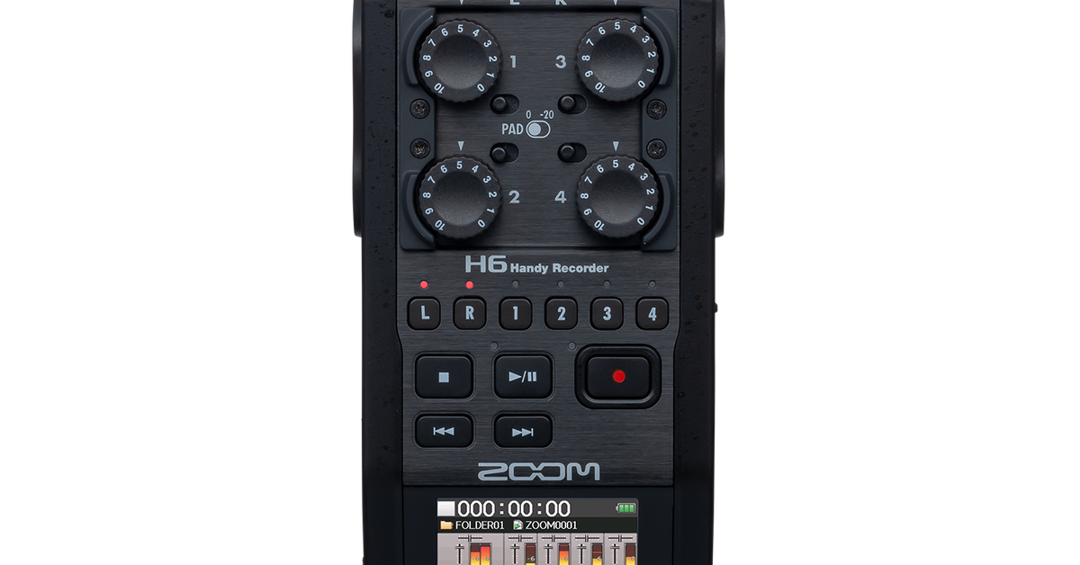 H6 Handy Recorder | ZOOM