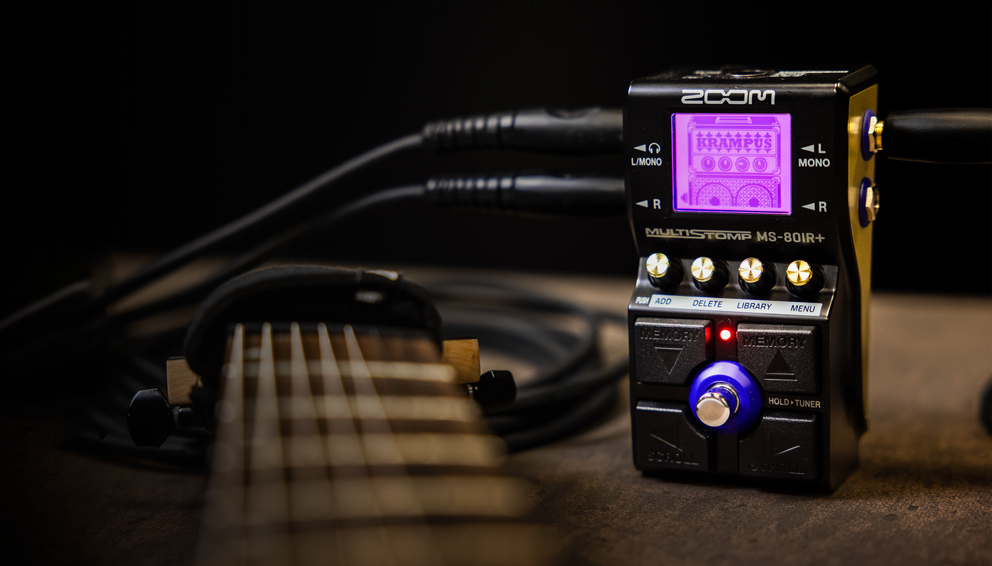 MS-80IR+ MultiStomp for Guitarists | Buy Now | ZOOM