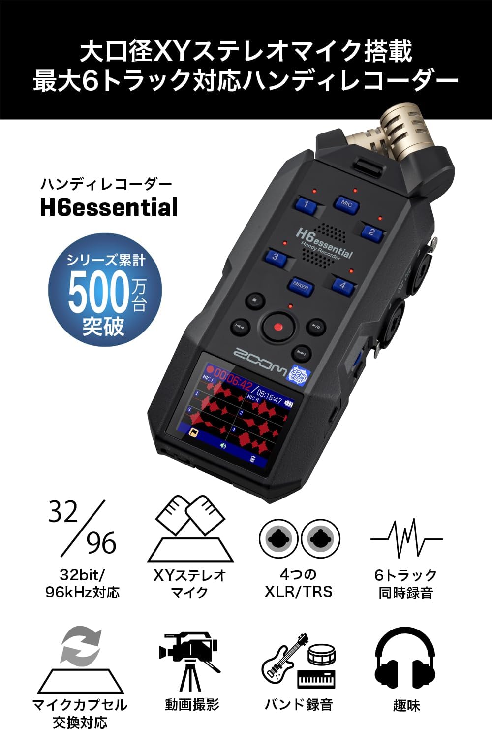 数量限定】H6essential＆専用風防セット | ZOOM STORE