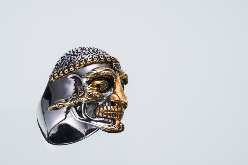 Tibetan Monk Skull Ring｜チベタン・モンク・スカル・リング｜ZOCALO