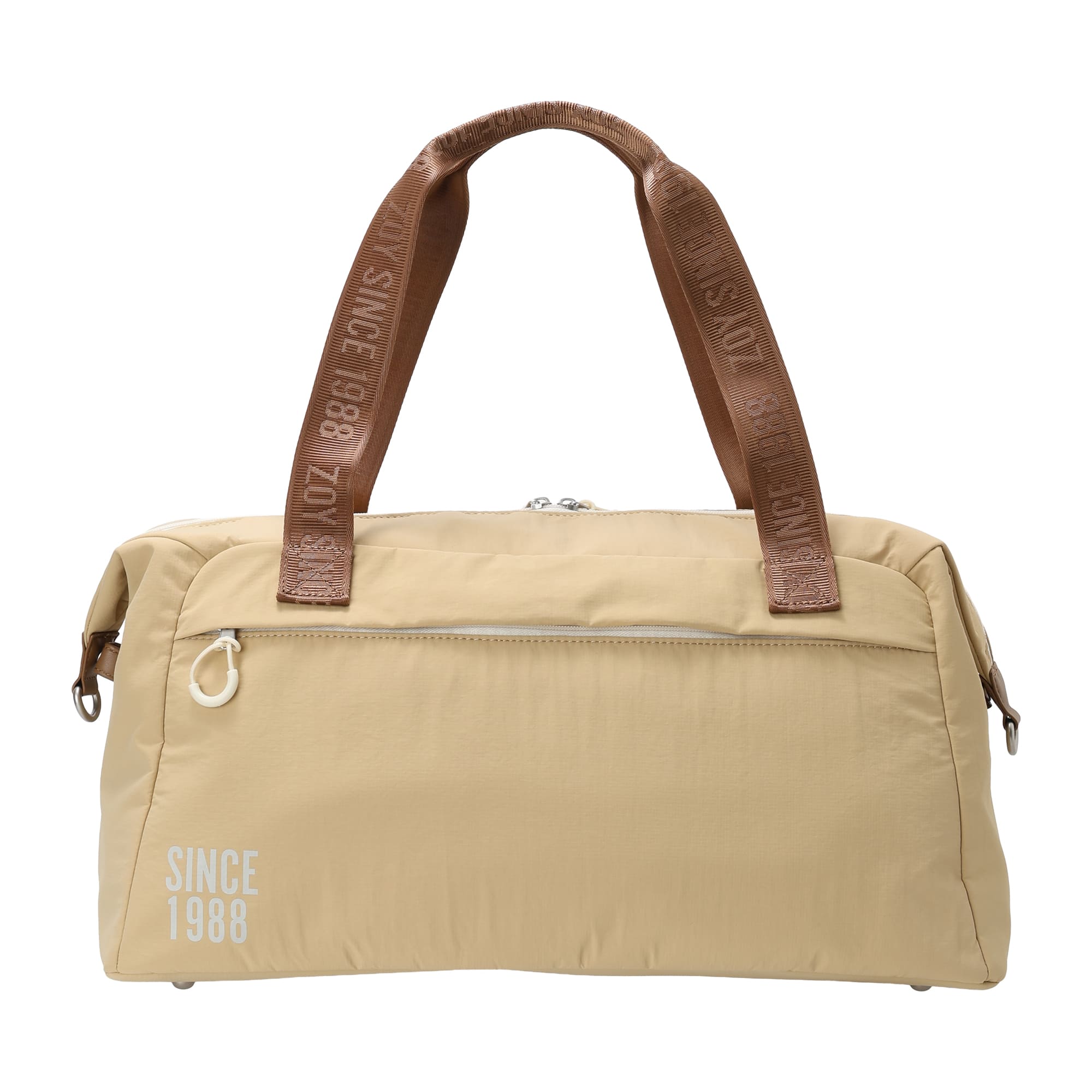 UNISEX ボストンバッグ チャコール