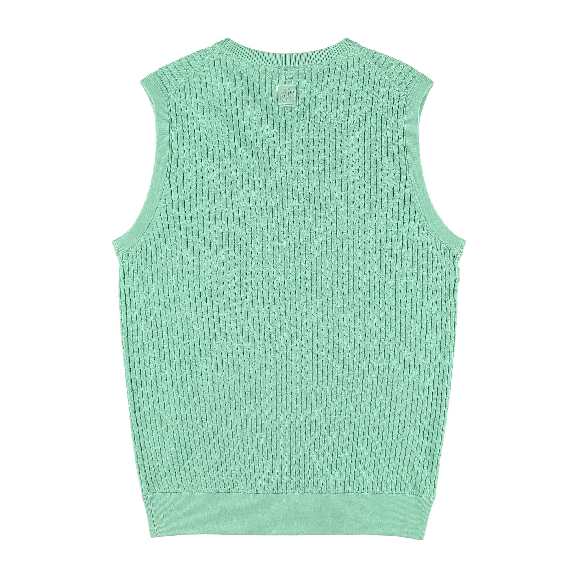 MEN ハイゲージコットン ベスト ミント