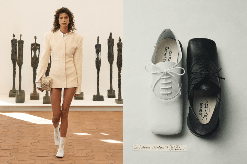 讓人一見心動! Jacquemus x Repetto 經典牛津鞋換上方頭配圓鞋跟| ZTYLEZ