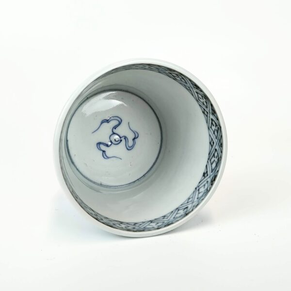 伊万里 染付龍宝珠文そば猪口 – 古美術西川