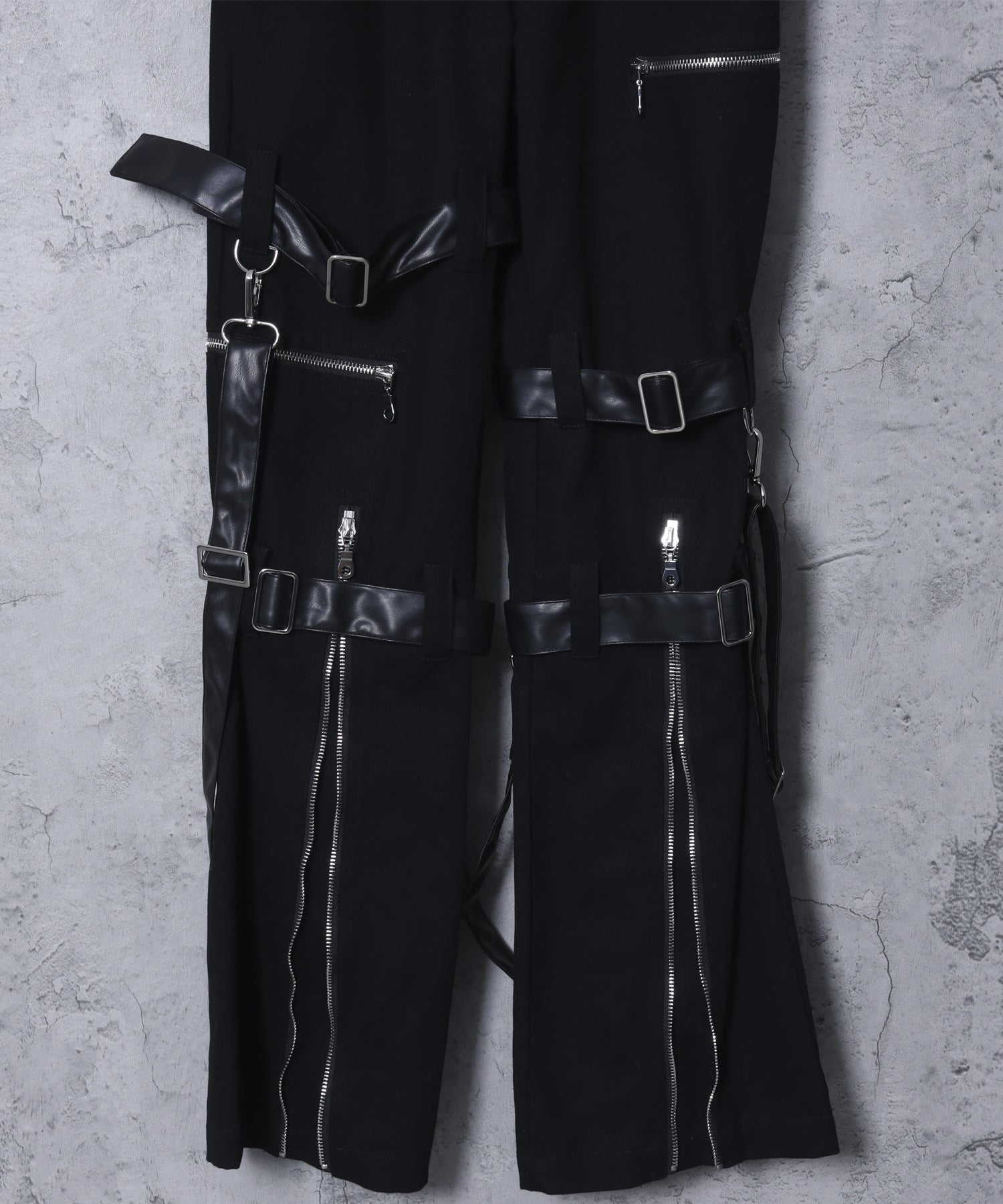 サスペンダーベルトZIPパンツ– A AM STUDIO