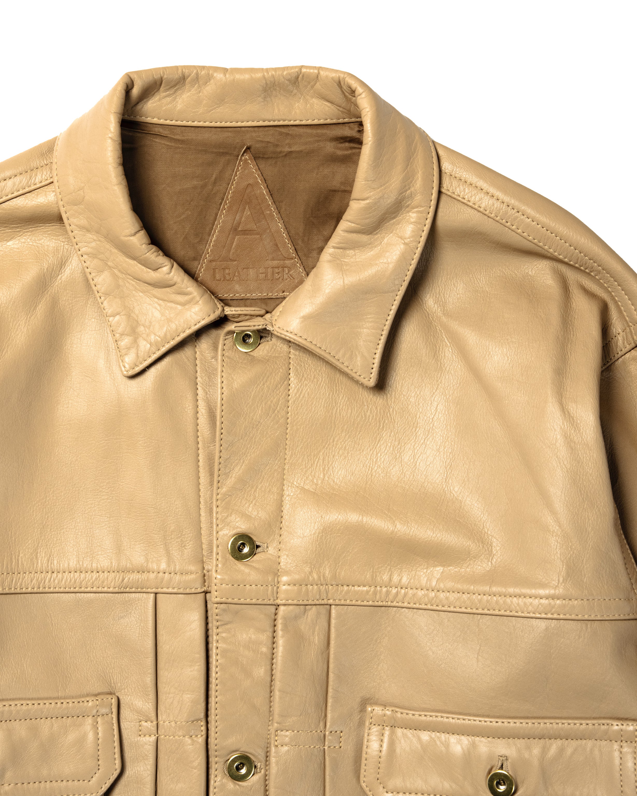 NEW】Trucker Jacket トラッカージャケット-A LEATHER エーレザー – A