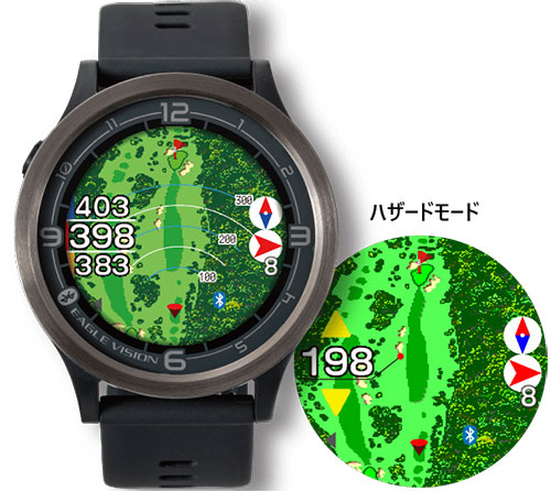 朝日ゴルフ イーグルビジョン エース プロ EV-337 腕時計型 GPSナビの