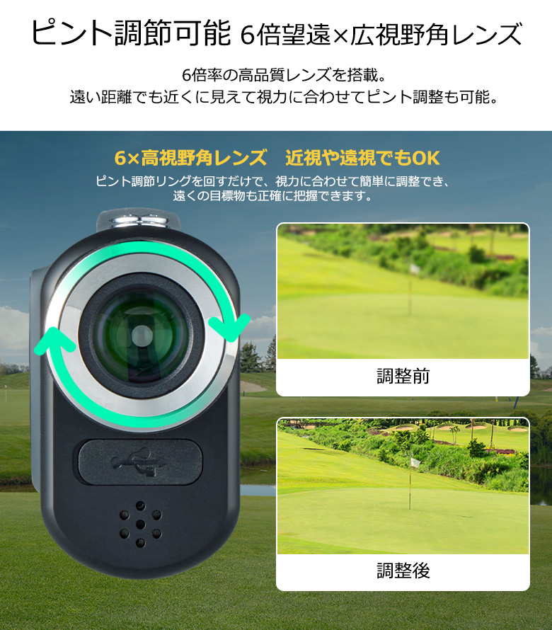 トゥルーロール ボイスアイ レーザー距離計 音声距離案内 モニター付き