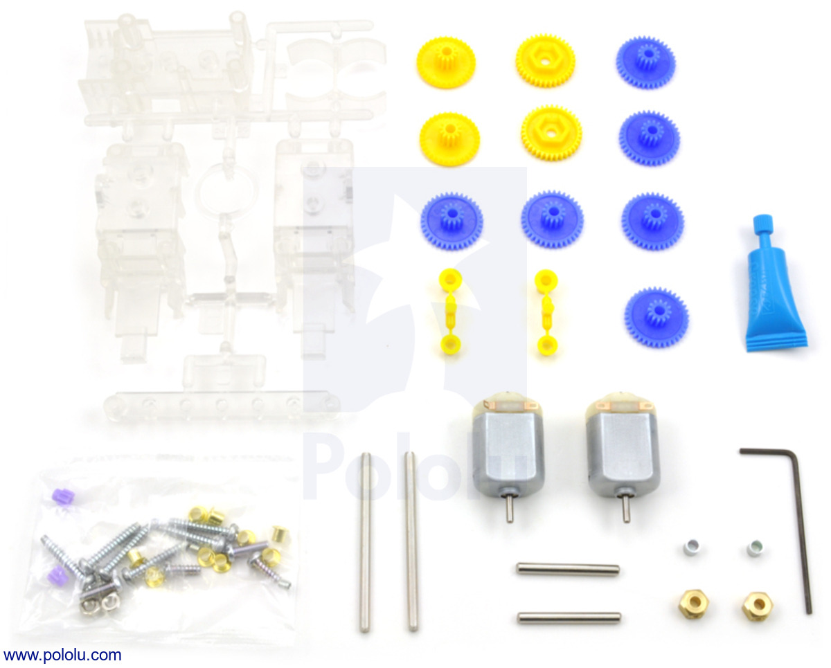 Pololu - Tamiya 70168 Double Gearbox Kit