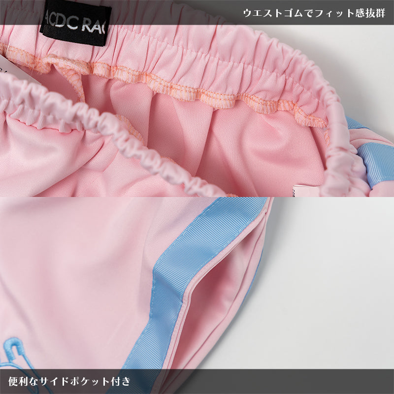 安心 ジャージショートパンツ P.PI/P.BL – ACDC RAG