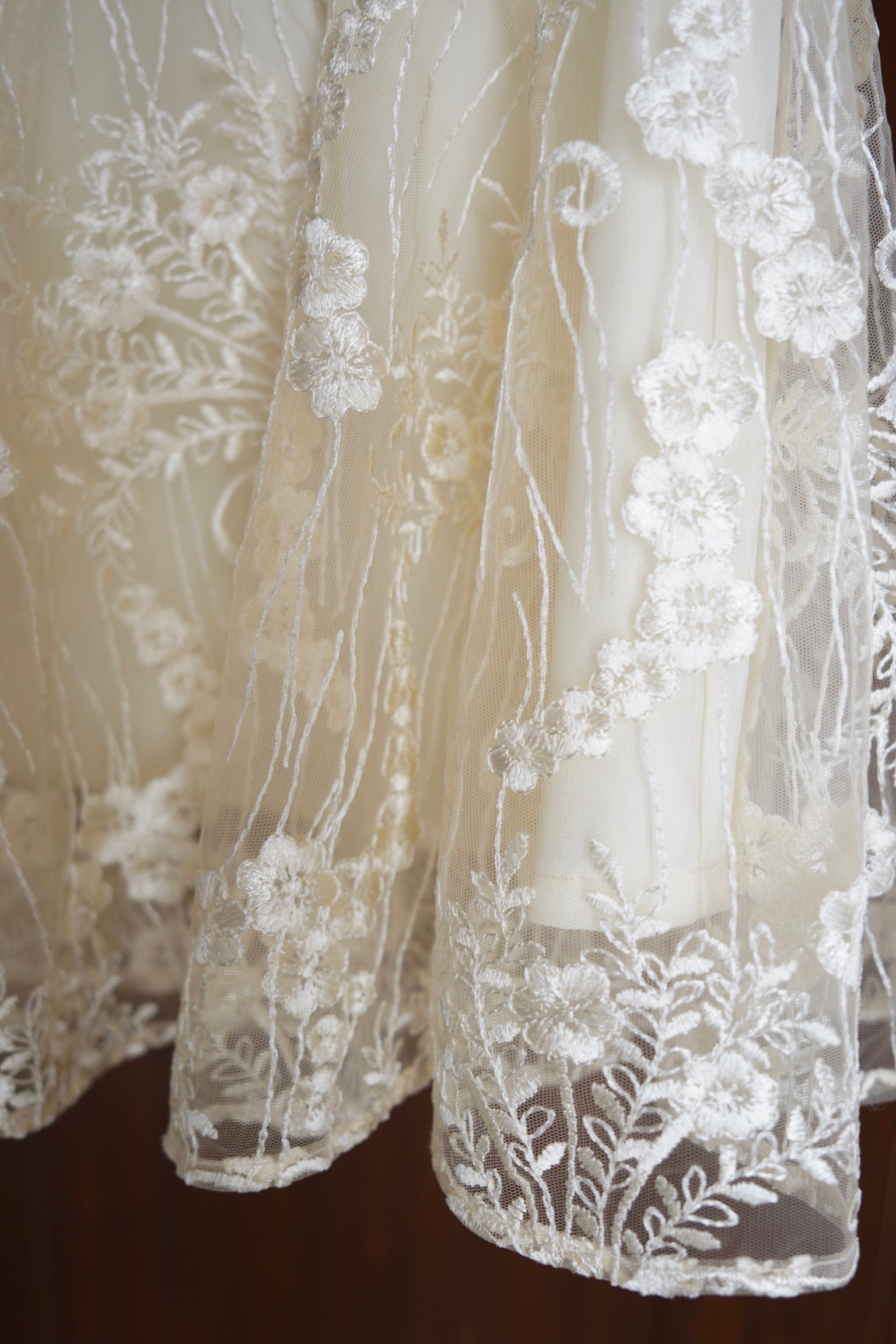 kids］lace flare dress – Acka online store