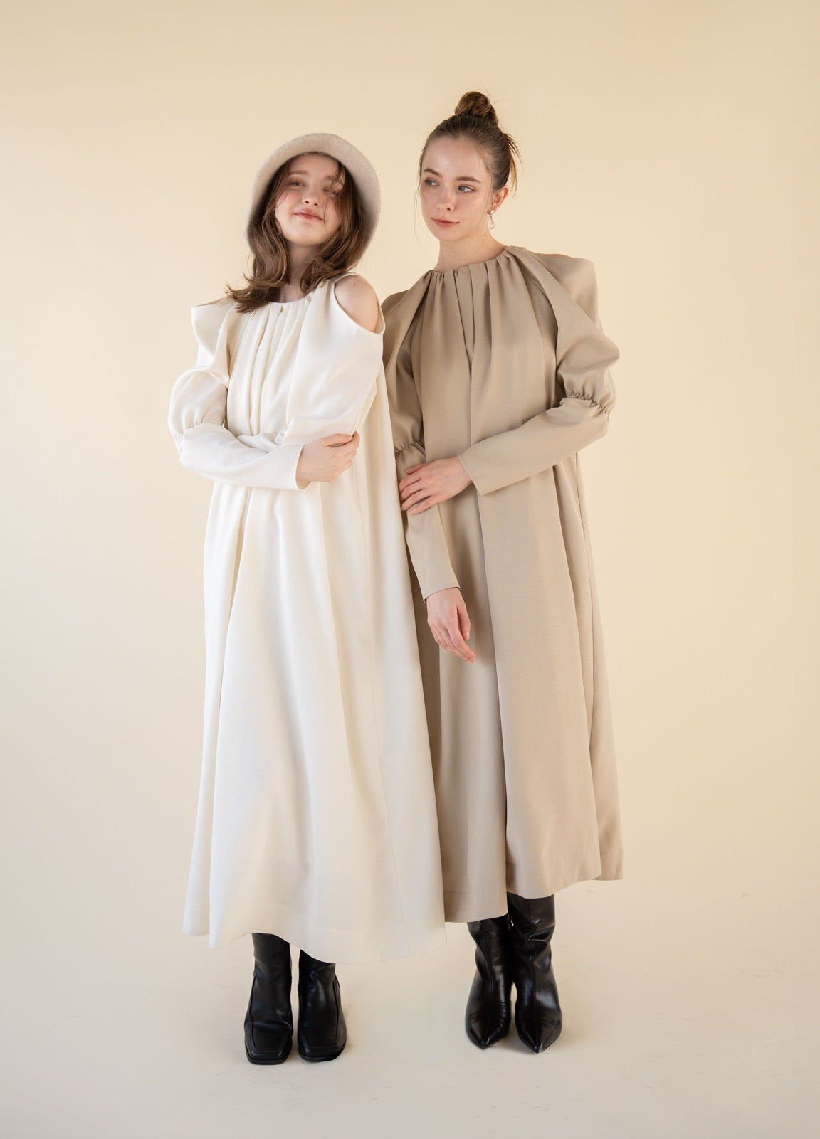 long drape one-piece – Acka online store