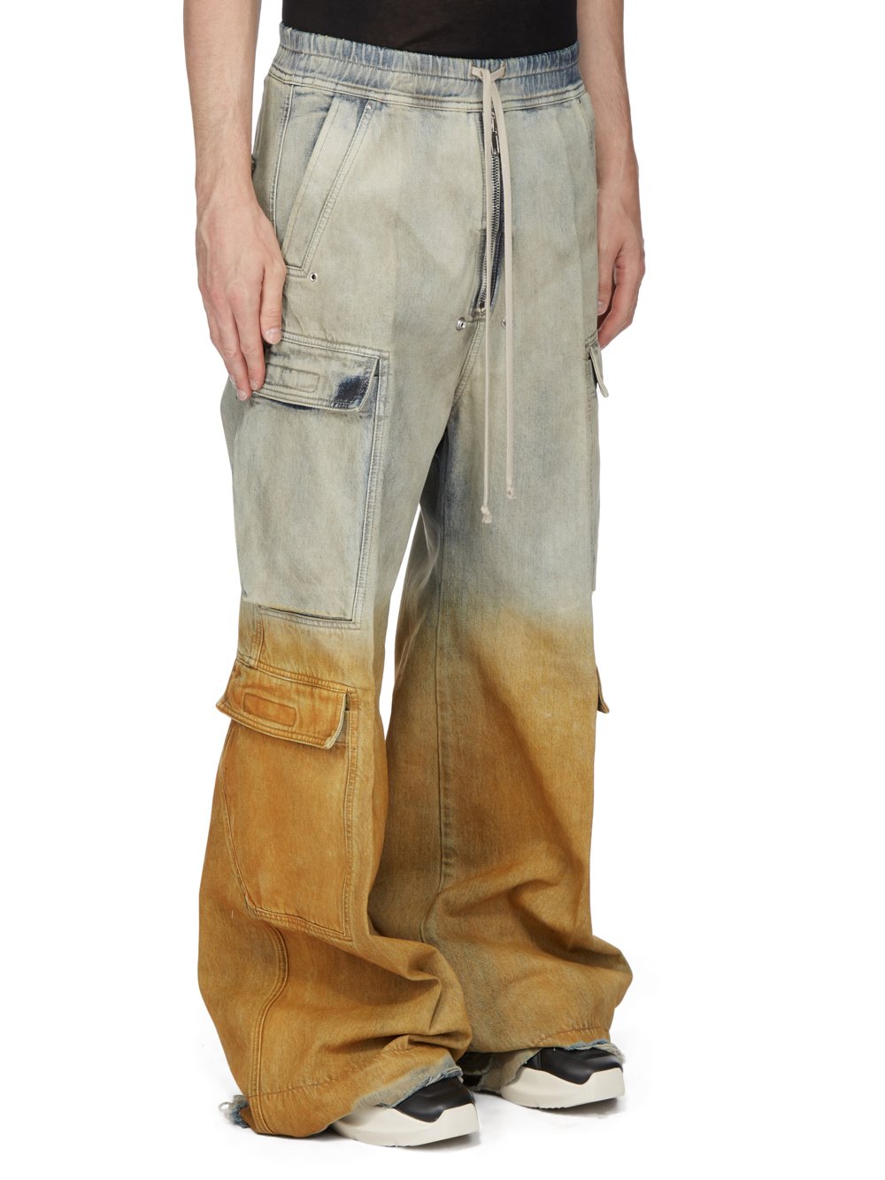 Rick Owens Drkshdw Slashed Double Cargo Jumbo Belas pants – Acroera