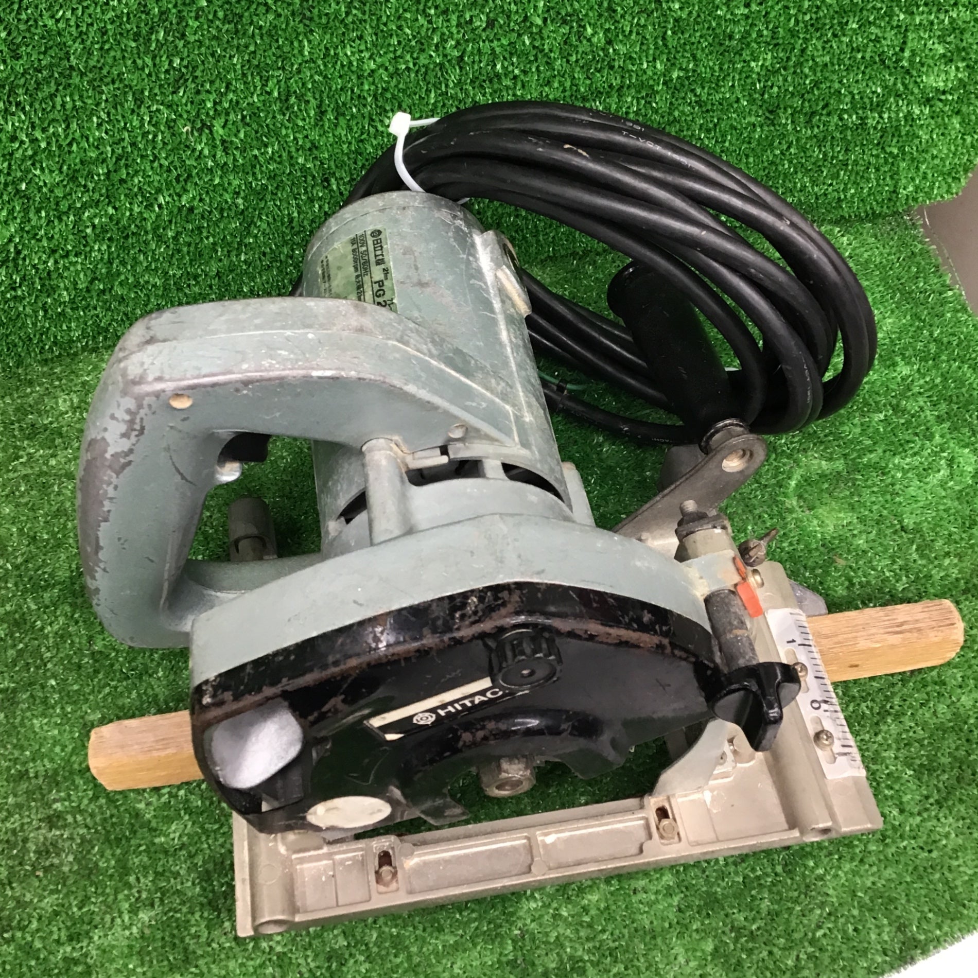 〇ハイコーキ(HIKOKI ※旧:日立工機) 小穴カッタ 溝切 PG21BA【桶川店