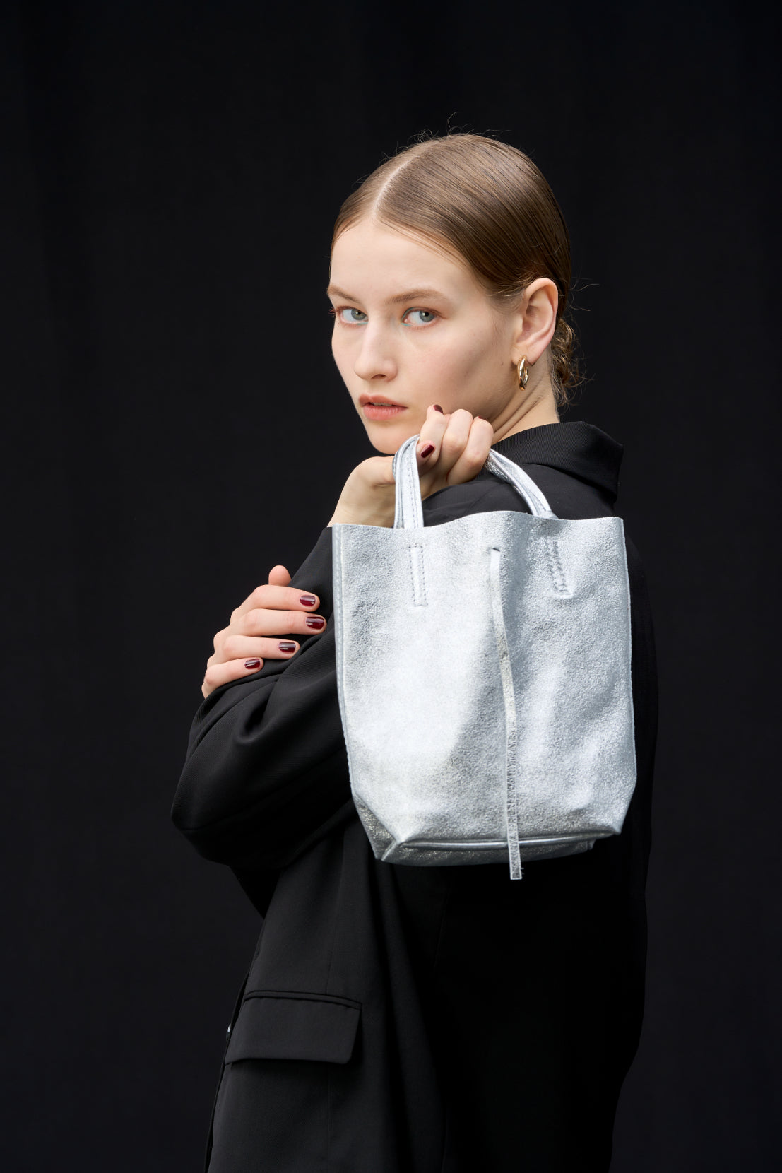 MILLELA FIRENZE】再入荷 ミレッラフィレンツェ メタリック シルバー