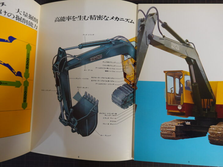 建設機械カタログ 小松製作所 15-H 全油圧式パワーショベル | 古本買取