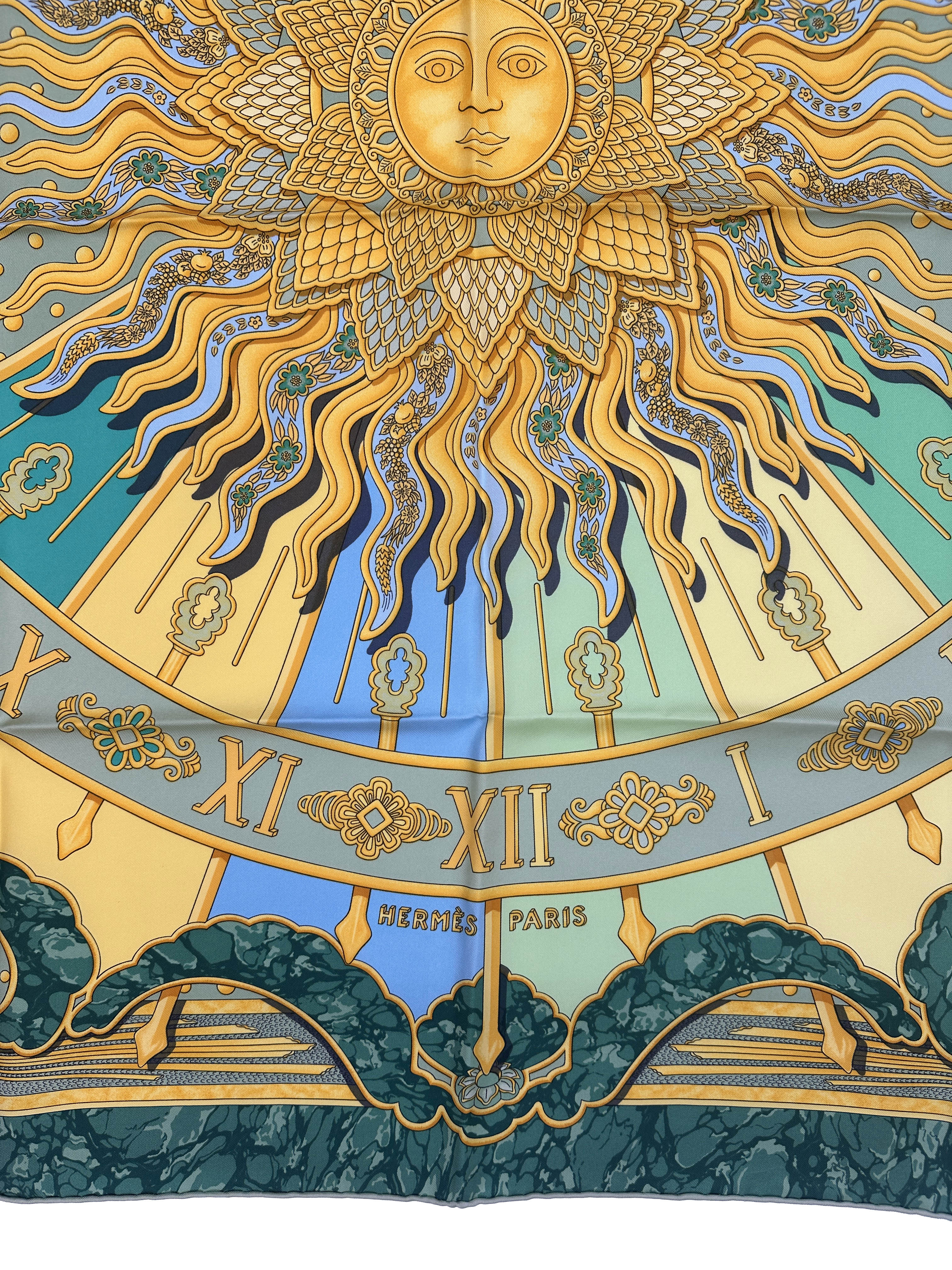 Hermès Special Edition Bellagio Carpe Diem 90