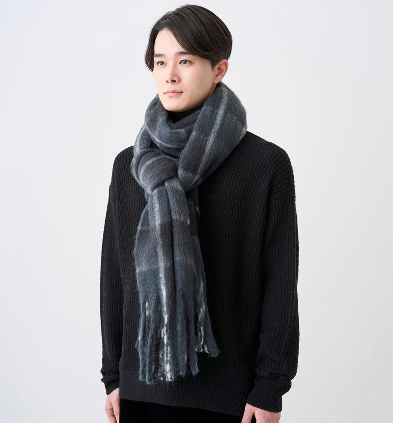 SHAGGY CHECK STOLE(受注予約受付終了) – ABYTS