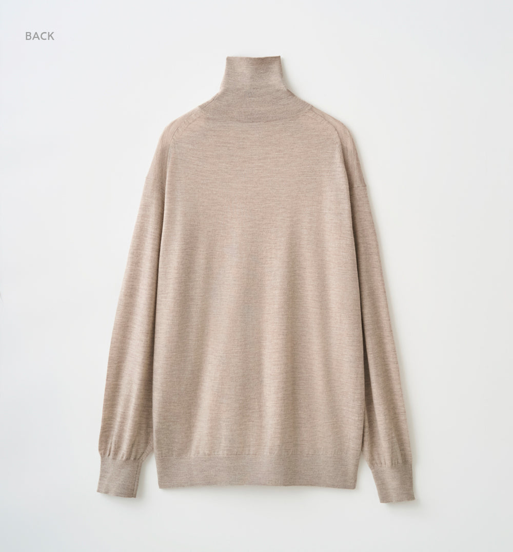 WOOL HIGHNECK KNIT(受注予約受付終了/11月下旬〜12月上旬頃お届け予定