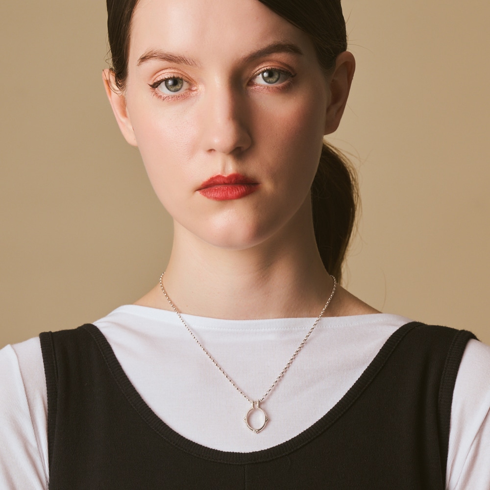 シルバーフレームチャーム｜ネックレスチャーム｜アガット 公式