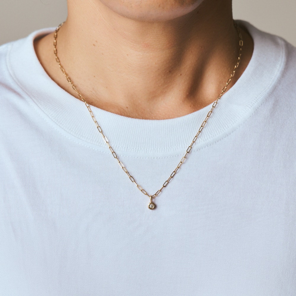 シルバー／K10ダイヤモンドネックレス｜ネックレス｜アガット 公式