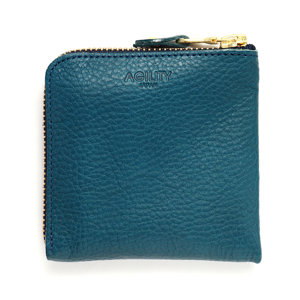 スクエアウォレット』(全4色)アリゾナ/薄マチでコンパクト L字