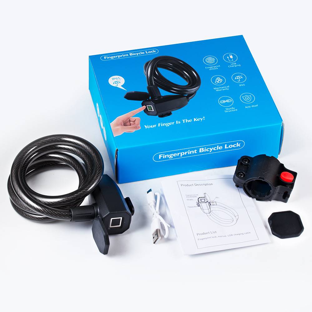 ADO スマート指紋ケーブル ロック【【海外直送 納品期間: 15～25日】】