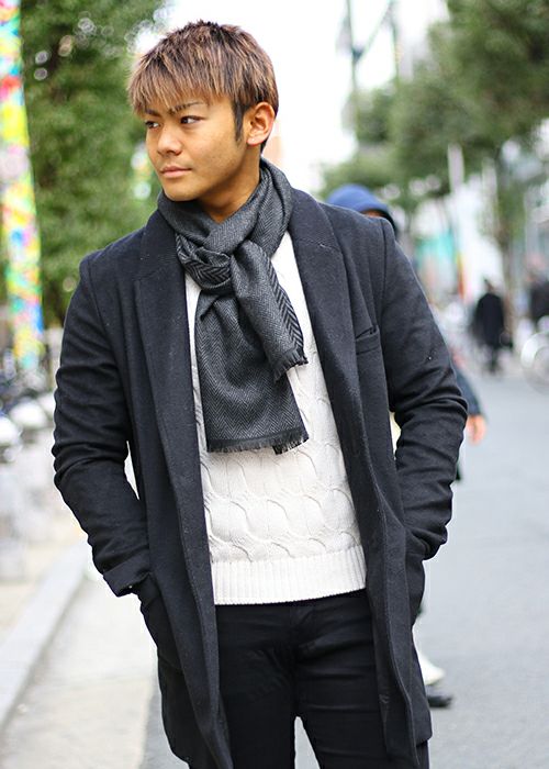 ELLAヘリンボーンマフラー | adamsJUGGLER（アダムスジャグラー）公式